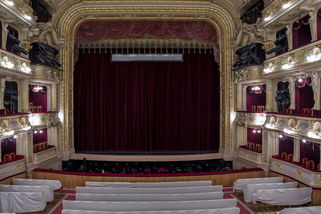 Interior of Lviv Opera Theatre